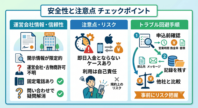買取ドン現金化の安全性と利用前の注意点をチェック
