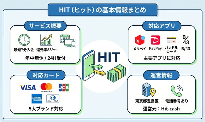 HIT（ヒット）とは？後払いアプリ現金化の基本情報